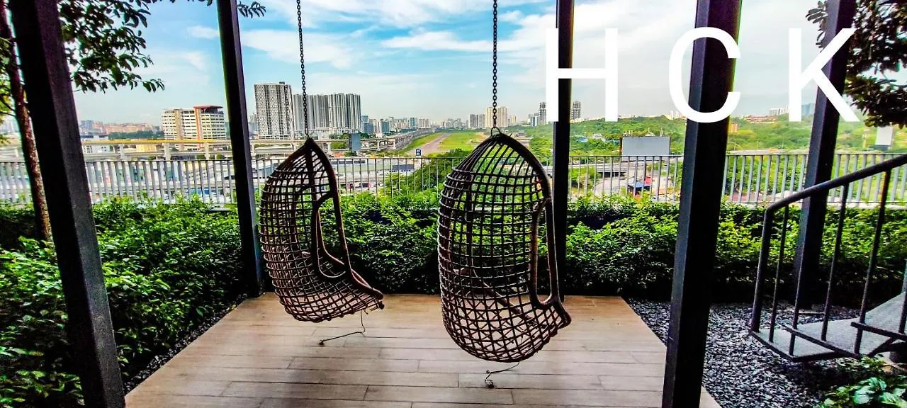 Ferienwohnung 61 Floor Balcony At Trion Kl By Hck Kuala Lumpur Apartment